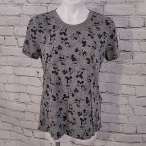Disney gray Mickey mouse tee shirt